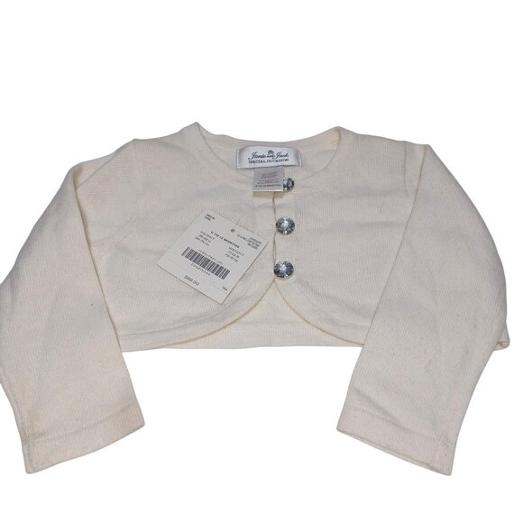 Janie & Jack Special Occasion Silk Dress Sweater Headband 3-6 Mo Luxury Holiday - Picture 8 of 11